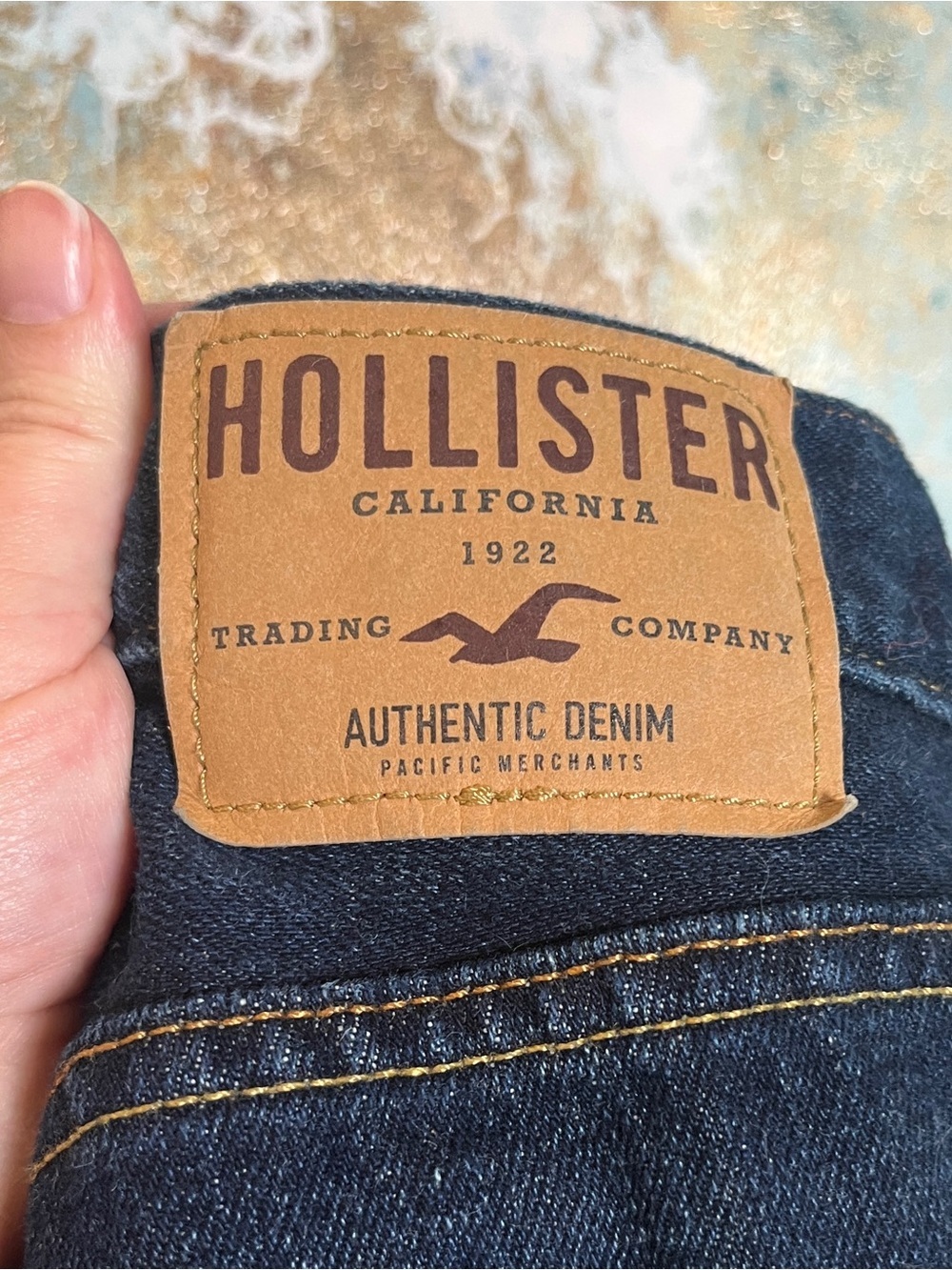Vintage Hollister Y2K Dark Wash Jeans - Picture 6 of 7